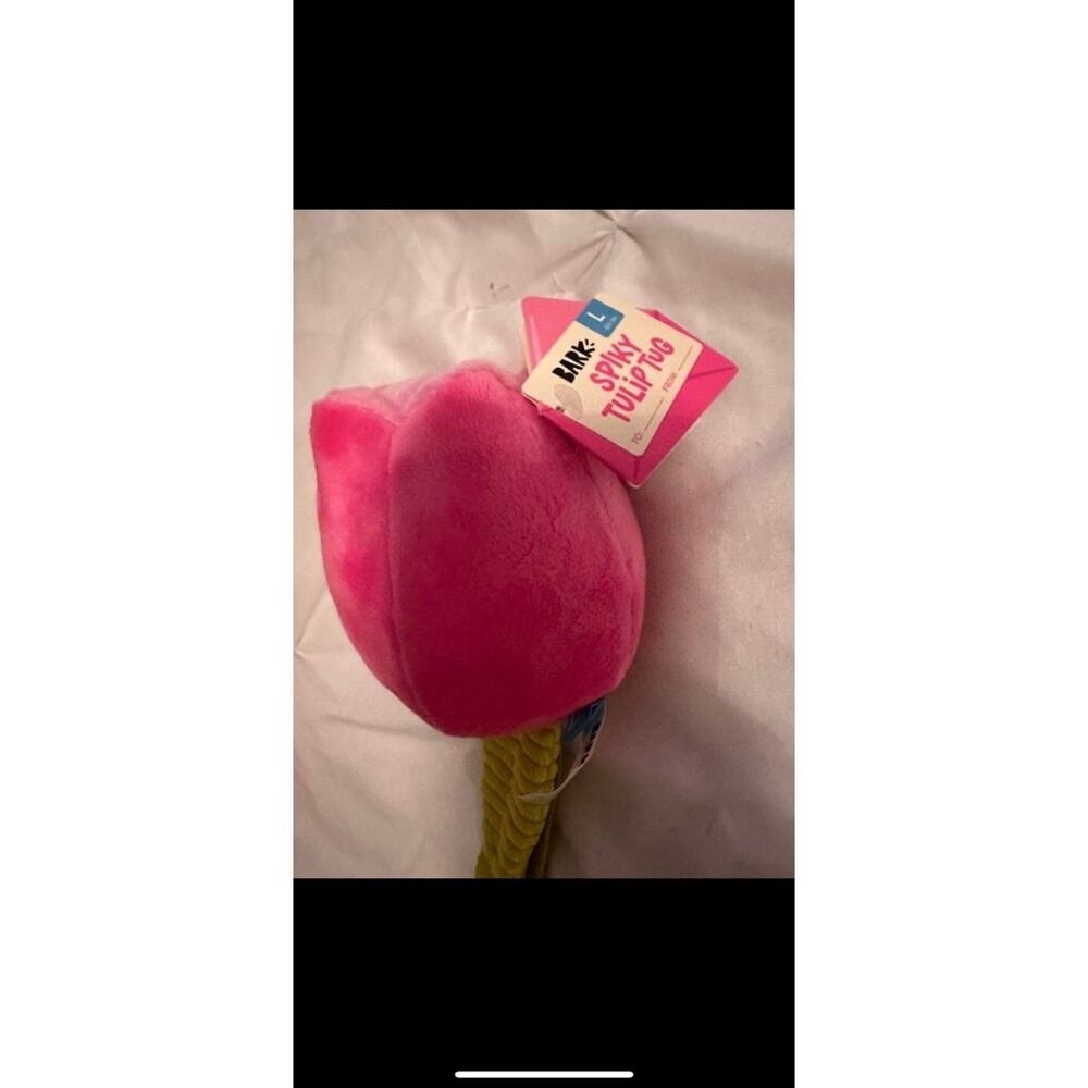 Bark Box‎ Plucky Tulip Tug Plush Dog Toy large barkbox